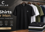 Premium T Shirts for Men by COLLAR in Pakistan featuring modern cotton crew neck T-shirts in multiple colors for everyday comfort and style.