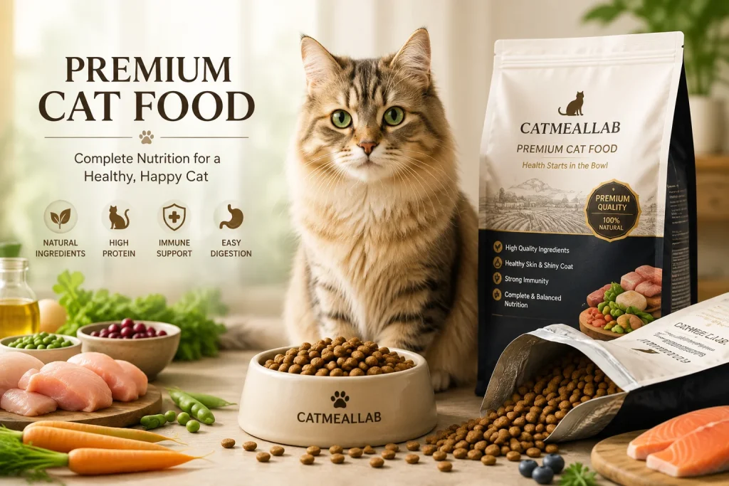 Cat food ingredients and nutrition