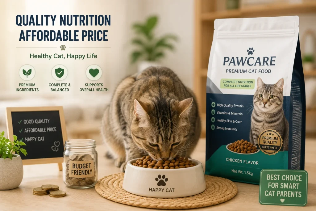 Affordable cat food options in Pakistan