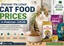 Cat food price in Pakistan 2026 featuring popular cat food brands and healthy cats