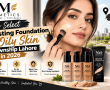 Best foundation for oily skin in Pakistan by NM Cosmetics, offering a smooth, natural-looking and long-lasting finish.