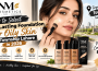 Best foundation for oily skin in Pakistan by NM Cosmetics, offering a smooth, natural-looking and long-lasting finish.