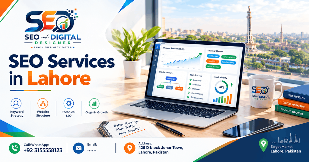 SEO Services in Lahore by SEO and Digital Designer