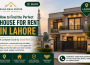 House for rent in Lahore