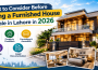 What to consider before buying a furnished house for sale in Lahore